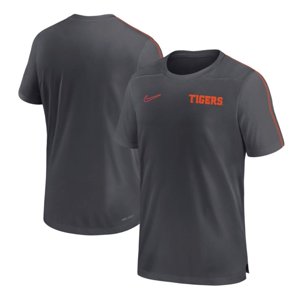 Clemson - Nike Dri-FIT T Shirt - Team Issue - Dark Gray - Men's XL - NWOT